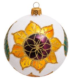 Элита НФШ-1193/2 Ел. украшение Шар «Подсолнух» 95 мм