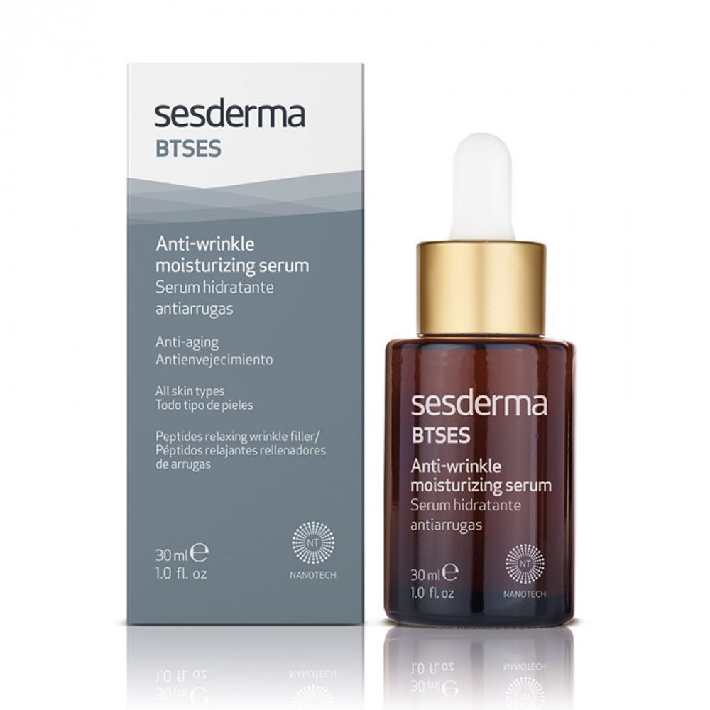 BTSES Anti-wrinkle moisturizing serum – Сыворотка увлажняющая против морщин, 30 мл
