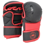 Перчатки ММА BoyBo Wings Black/Red