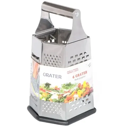 Тёрка Grater 6 граней нержавеющая сталь M8852