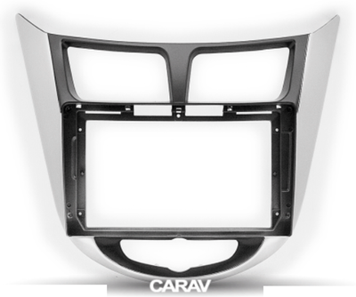 РАМКА HYUNDAI Solaris, i-25, Accent, Verna 10-17 / DODGE Attitude 11-14 9" серая CARAV 22-105