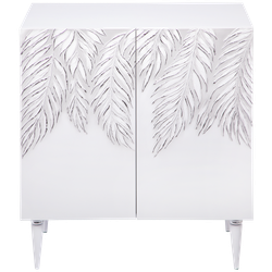 Комод Тропик Классика с 2-мя полками Айс Сильвер