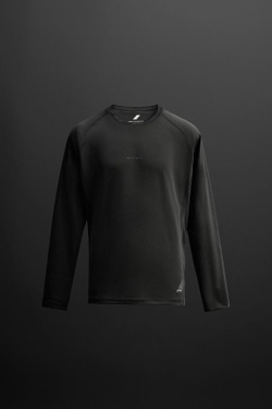 ZARA КОМПРЕССИОННАЯ ФУТБОЛКА ДЛЯ ЗАНЯТИЙ СПОРТОМ, ЧЕРНЫЙ