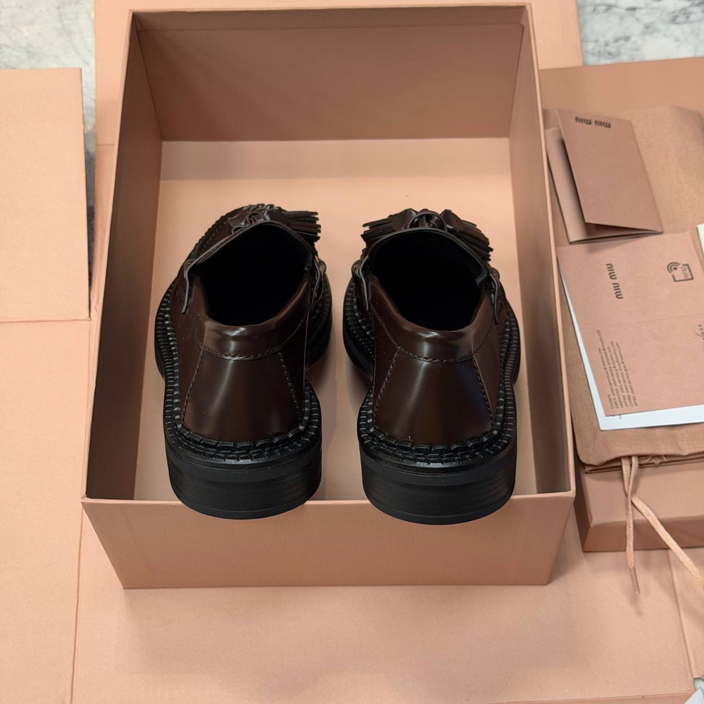 Лоферы Miu Miu