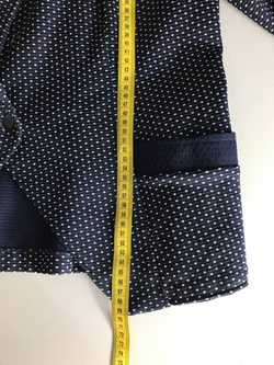 Жакет в лаконичном дизайне, визуально на 52 размер