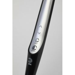 Настольный светильник ЭРА NLED-497-12W-BK светодиодный на струбцине и с основанием черный