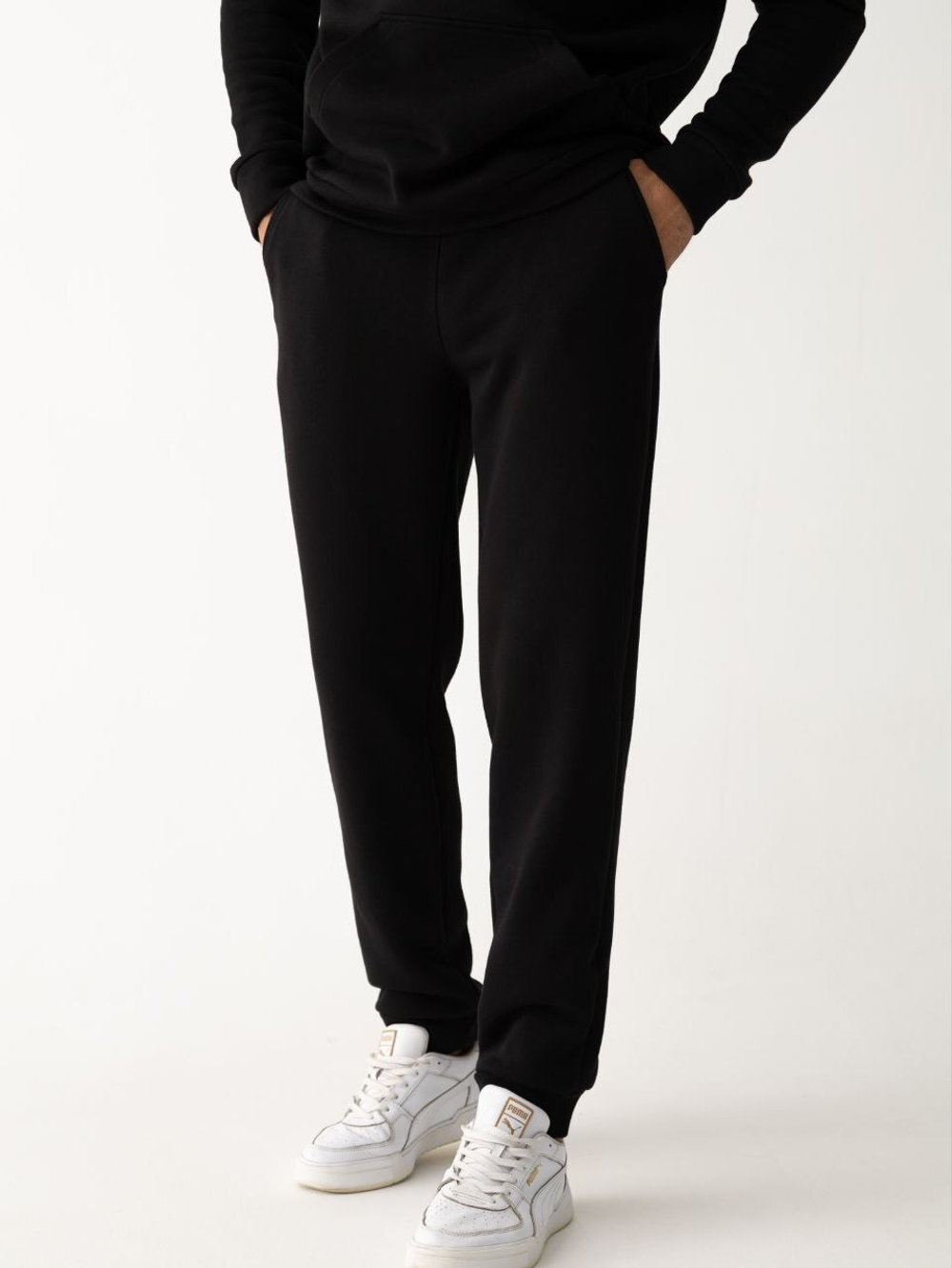 Костюм мужской спортивный теплый. Уголь