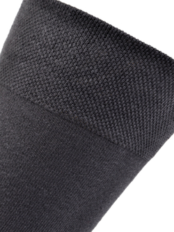 Носки высокие мужские, набор 3 пары, графит