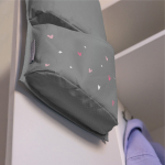 Кармашки для детского сада на резинке. Единорожек