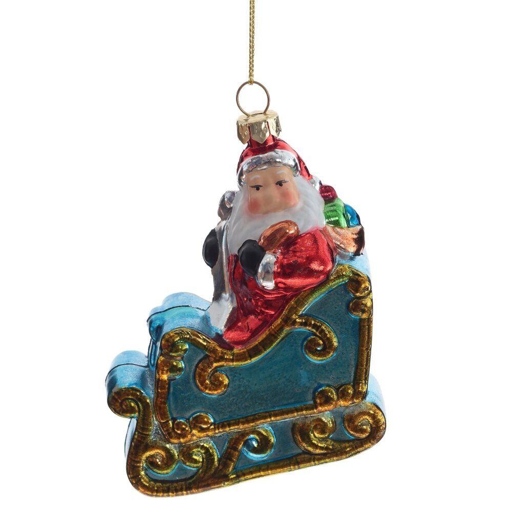 GAEM Украшение новогоднее "Дед Мороз", L8,5 W3,5 H12 см, 3в.