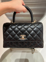 Chanel Flap Bag With Top Handle