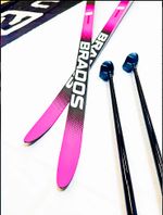 Беговые лыжи BRADOS AIR PRO SKATE с установленной платформой NIS (2025/2026)