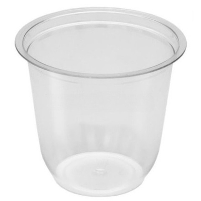 СпК-76-150 мл (PET) Дно круглое прозрачное "А" (D-76, H-66 мм) ПолиЭР (100/2000 шт.)