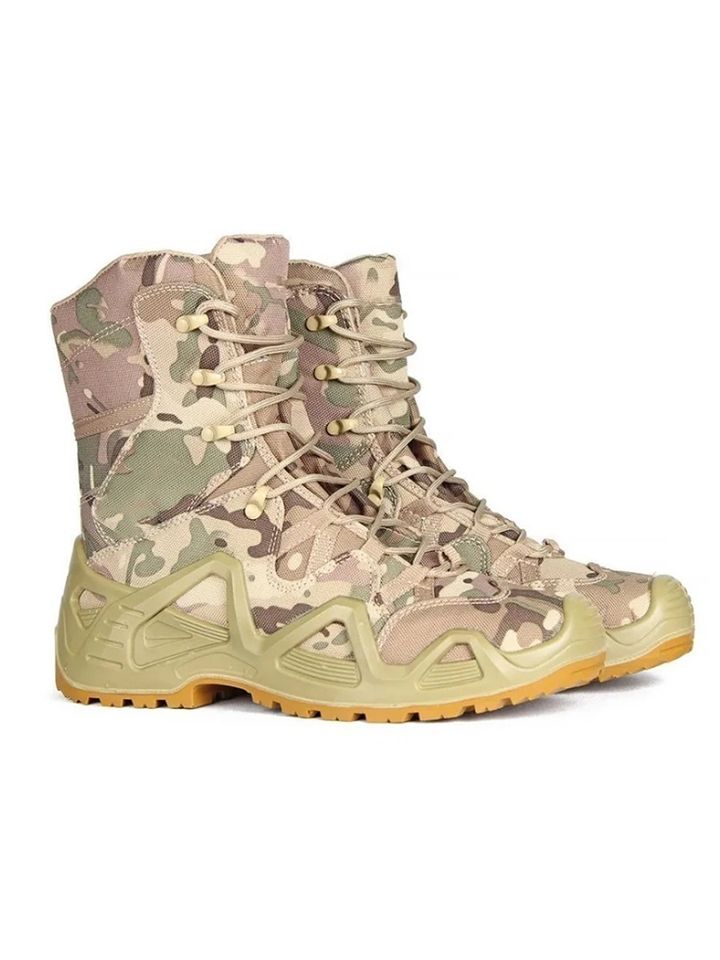 Ботинки треккинговые высокие (мультикам)