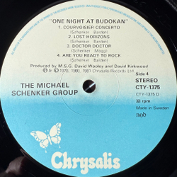 Виниловая пластинка The Michael Schenker Group ‎– One Night At Budokan 2LP