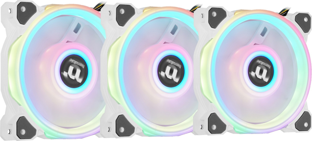 Thermaltake Riing Quad 12 RGB Radiator Fan White TT Premium Edition CL-F100-PL12SW-A
