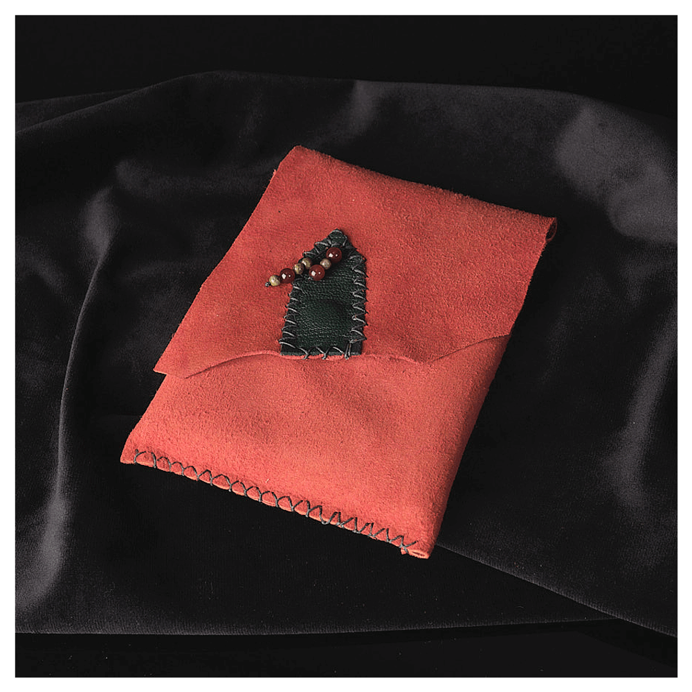 Кожаная обложка на паспорт «Лисичка»