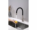 Смеситель для кухни Paulmark Salix Sa213419-BS брашированная сталь
