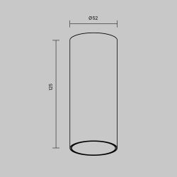 Светильник точечный светодиодный потолочный Maytoni   C056CL-L12W4K-W-W