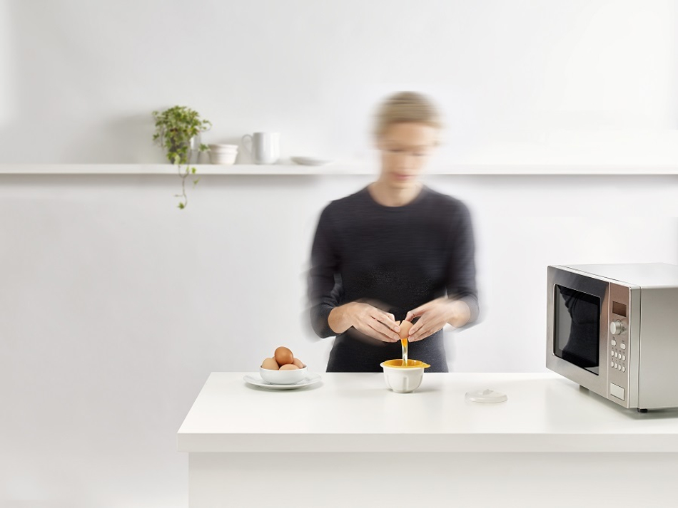 Форма для приготовления яиц пашот в микроволновой печи M-Poach, Joseph Joseph