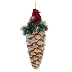 GAEM Украшение новогоднее "Шишка", L8 W8 H18,5 см