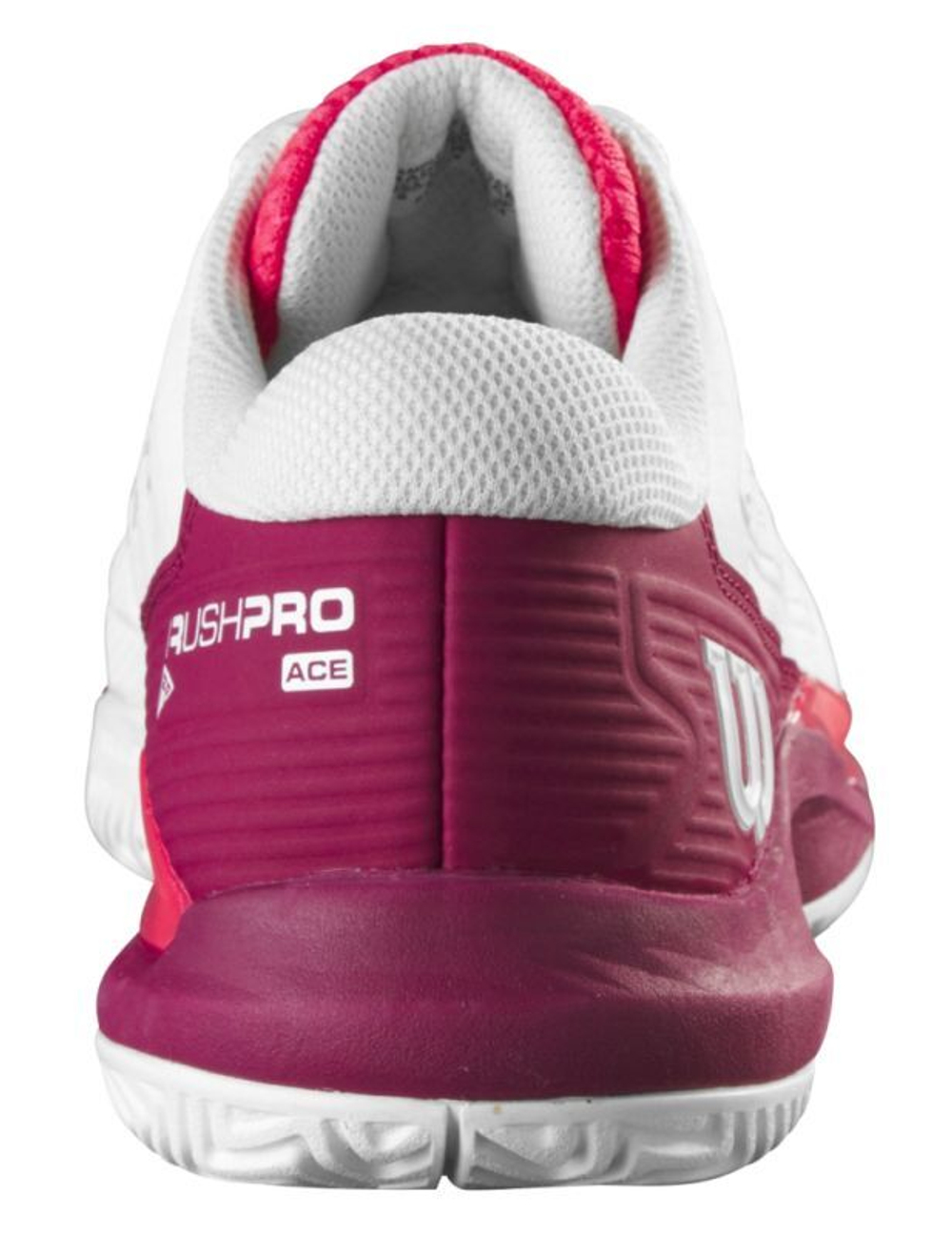 детские Кроссовки теннисные Wilson Rush Pro Ace JR - white/beet red/diva pink