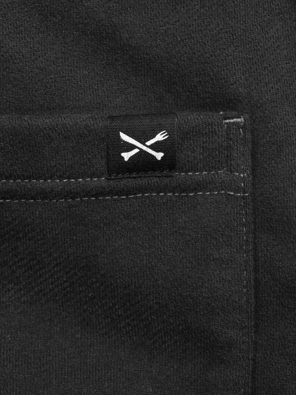 Брюки Hardlunch Logo оверсайз темно-серые