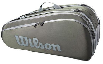 Теннисная сумка Wilson Tour 12 PK Racket Bag - Green