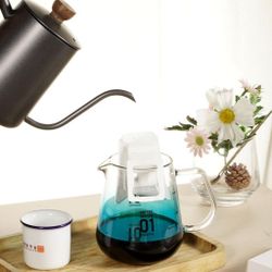 Питчер молочник 500 мл Coffee Art d 9,8 см h11,5 см стекло с мерн. риск. P.L.- Barbossa