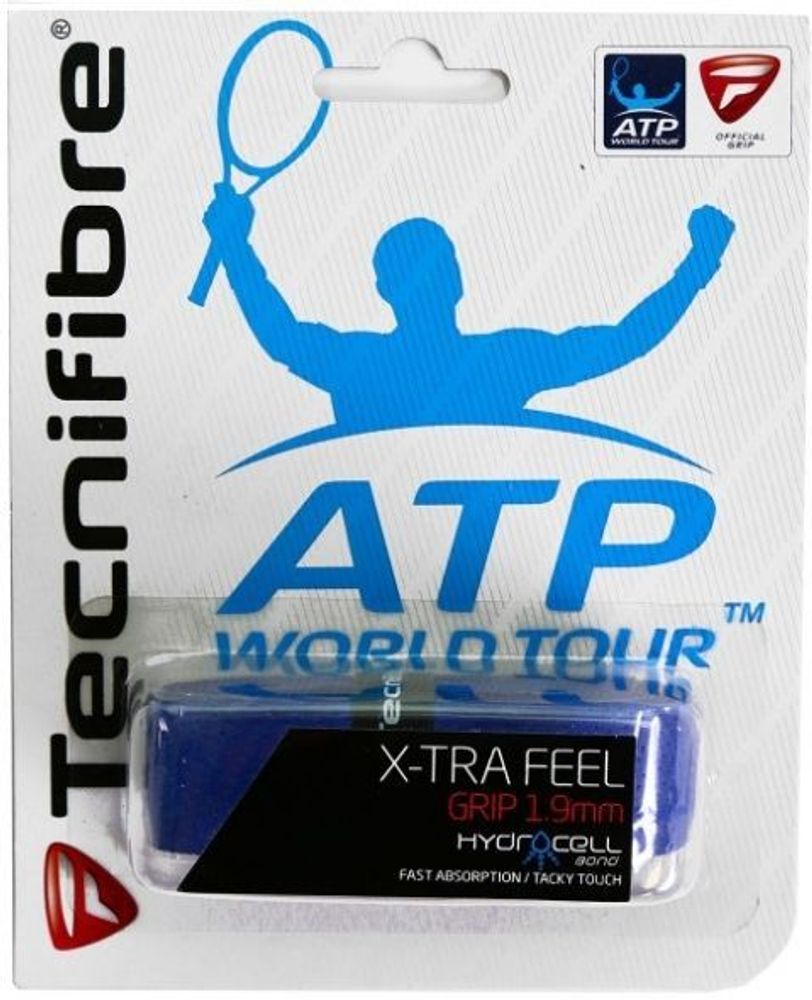 Теннисные намотки базовые Tecnifibre X-Tra Feel blue 1P