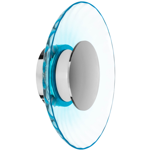 809025 Настенно-потолочный светильник CELESTA LED 24W 600LM ХРОМ/ГОЛУБОЙ 3000K