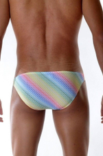 Сексуальные трусы-слипы с цветной горох (Размер: M) (Цвет: разноцветный)