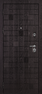 Металлическая входная дверь в квартиру с МДФ покрытием - 1008