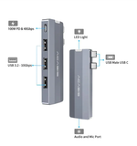 USB-концентратор ACASIS R881, 7 разъемов, витой кабель, 0,5 м