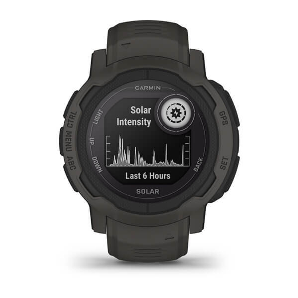 Смарт часы Garmin Instinct 2 Solar черный