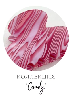 Крабик для волос большой Candy