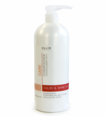 Ollin Care Кондиционер, сохраняющий цвет и блеск окрашенных волос, 1000 мл