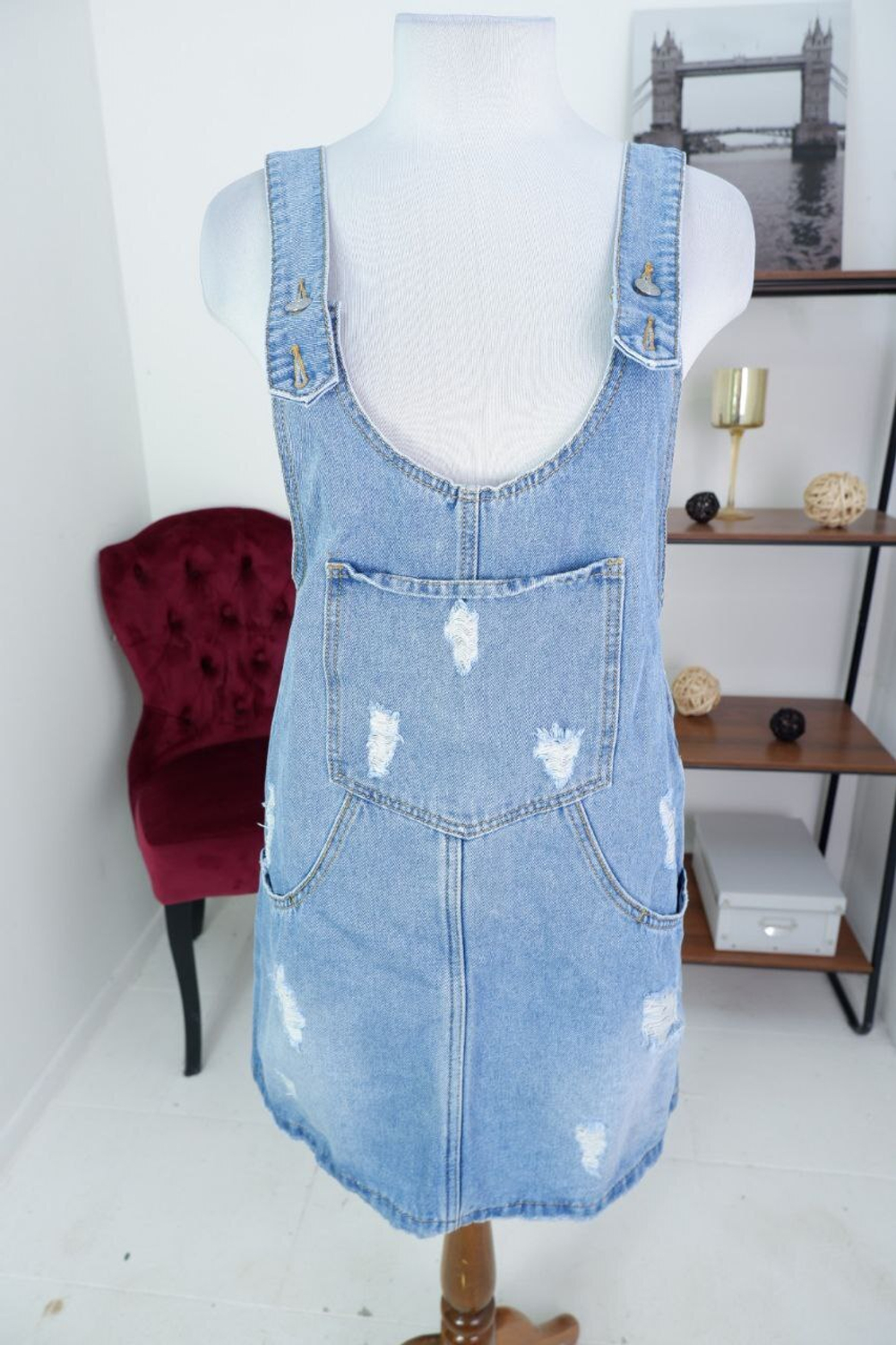 Сарафан джинсовый 44-46 размер