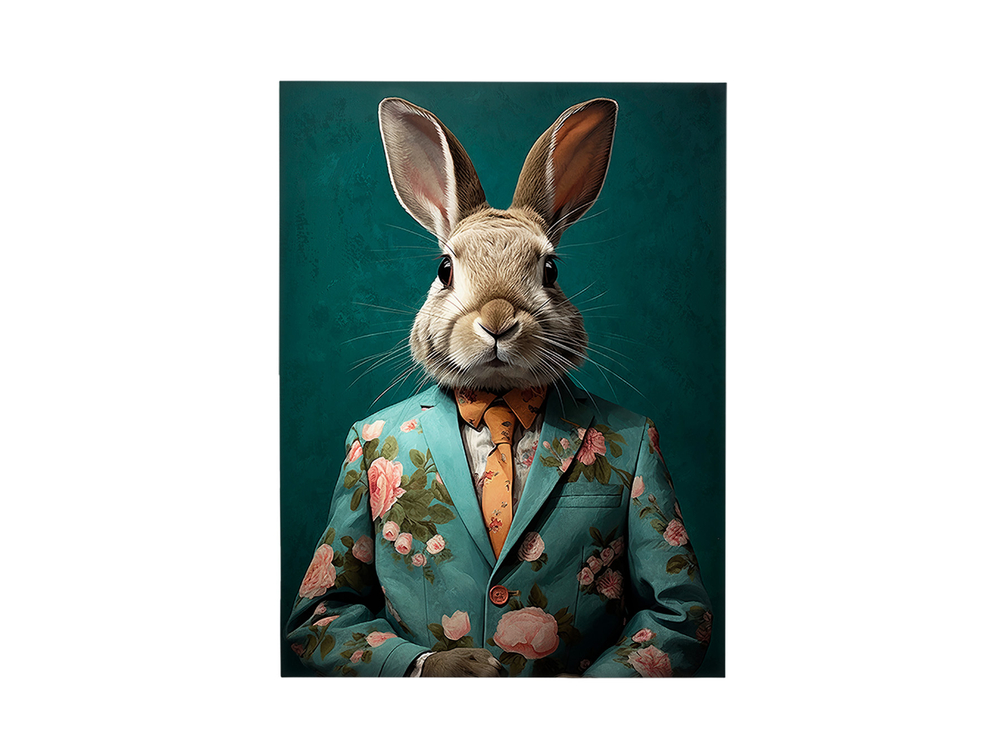 Mr Rabbit Постер акрил 90X120