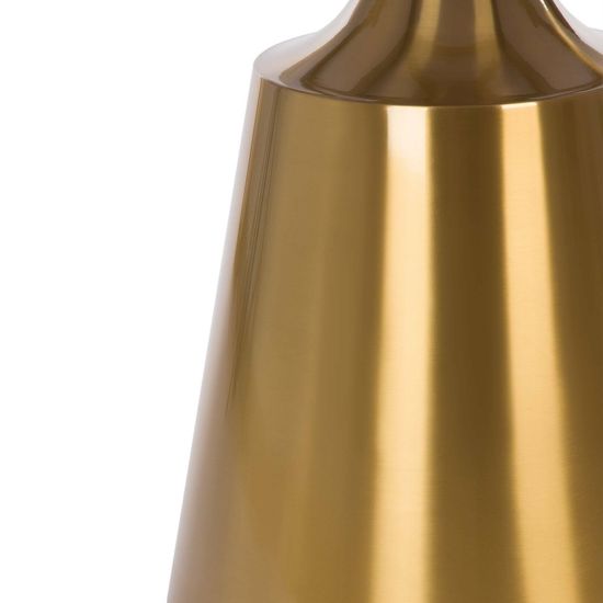 Обеденный стол Pronard диаметр 120 мрамор искусственный белый/золотистый