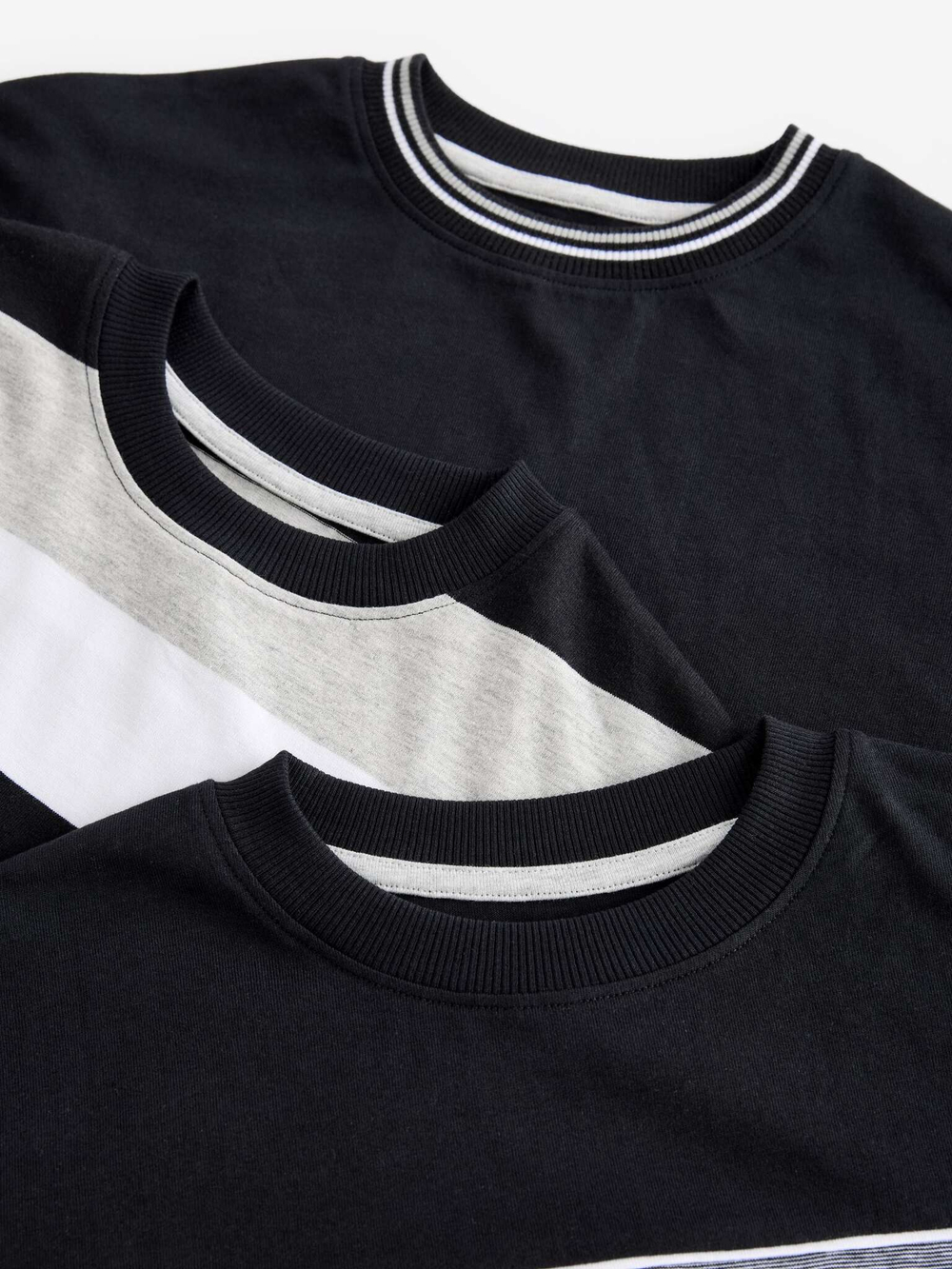 Пижама для мальчика Next K99-152, 3 шт., Черный, Серый