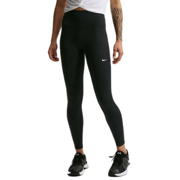 Женские леггинсы Nike One Seamless Front High Waisted Full Length - black/white