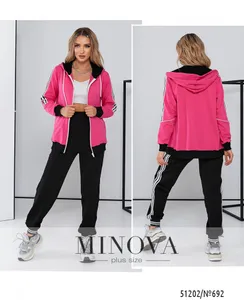 Костюм 692-малиновый Minova