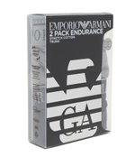 Трусики-боксеры 2шт. Emporio Armani - черный(111769 4R720)