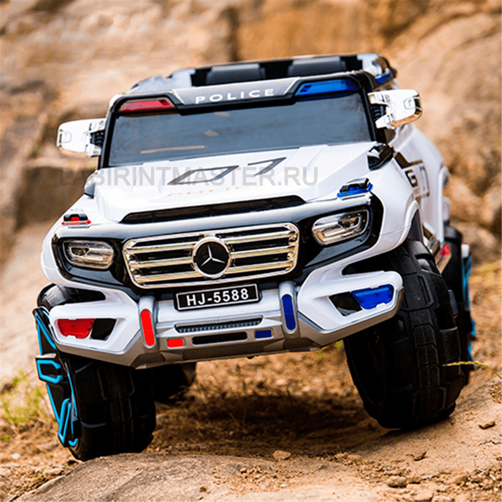 Детский электромобиль  "Mercedes" белый