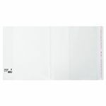 Обложка ПП для учебников ПИФАГОР, универсальная, клейкий край, 100 мкм, 265х590 мм, Штрих-код, 229359