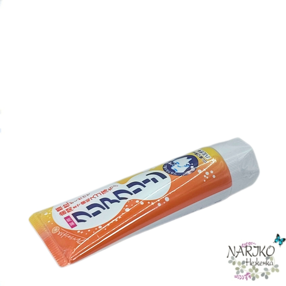 Зубная паста для удаления налёта и профилактики развития кариеса с гранулами KAO ClearClean аромат цитруса и мяты, 120 гр.