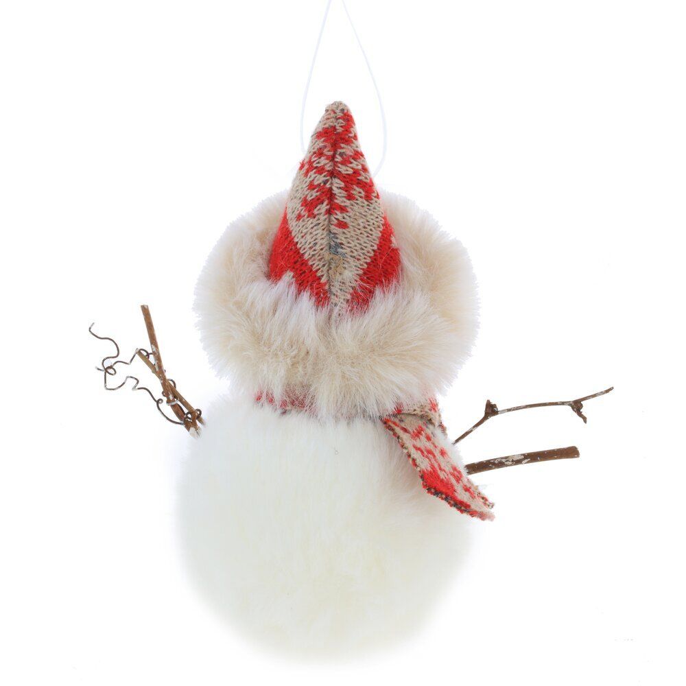 GAEM Изделие декоративное подвесное "Снеговик", L11,5 W6 H13 см, 2в.