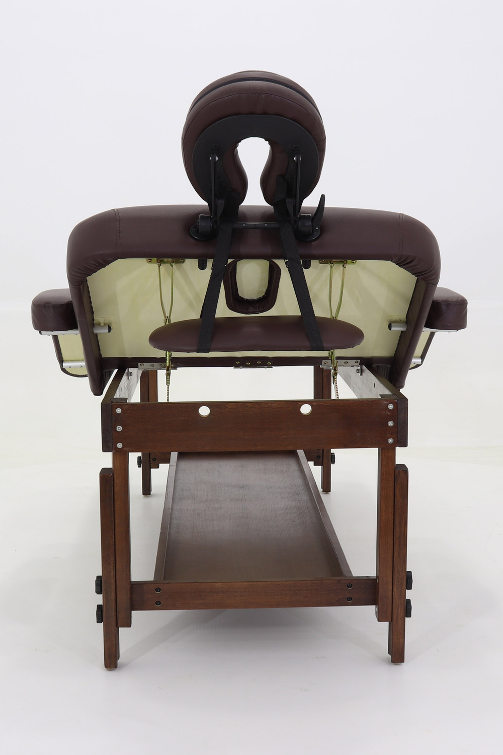 Массажный стол стационарный Med-Mos FIX-1A (SW2.31.10) мягкий, Коричневый