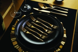 Sambonet Набор из 6 вилок Taste PVD Gold 52553GA5